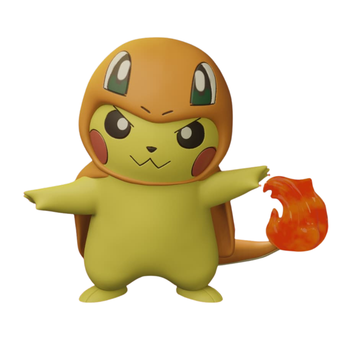Pikachu Charmander
